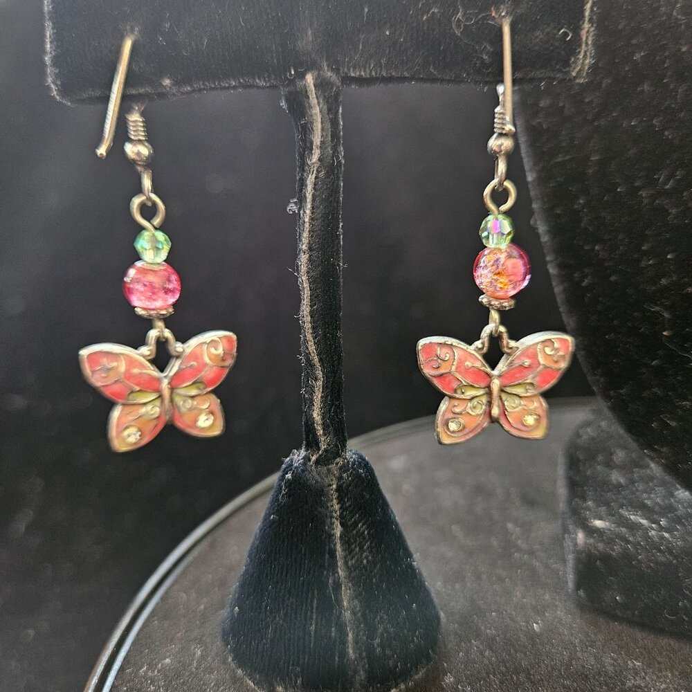 Brighton Flutter Enamel Butterfly Set - image 5